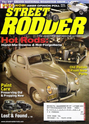 STREET RODDER 2008 JUNE - GN ROADSTER SHOW, CUSTOM TANK & FILLER, PATINA